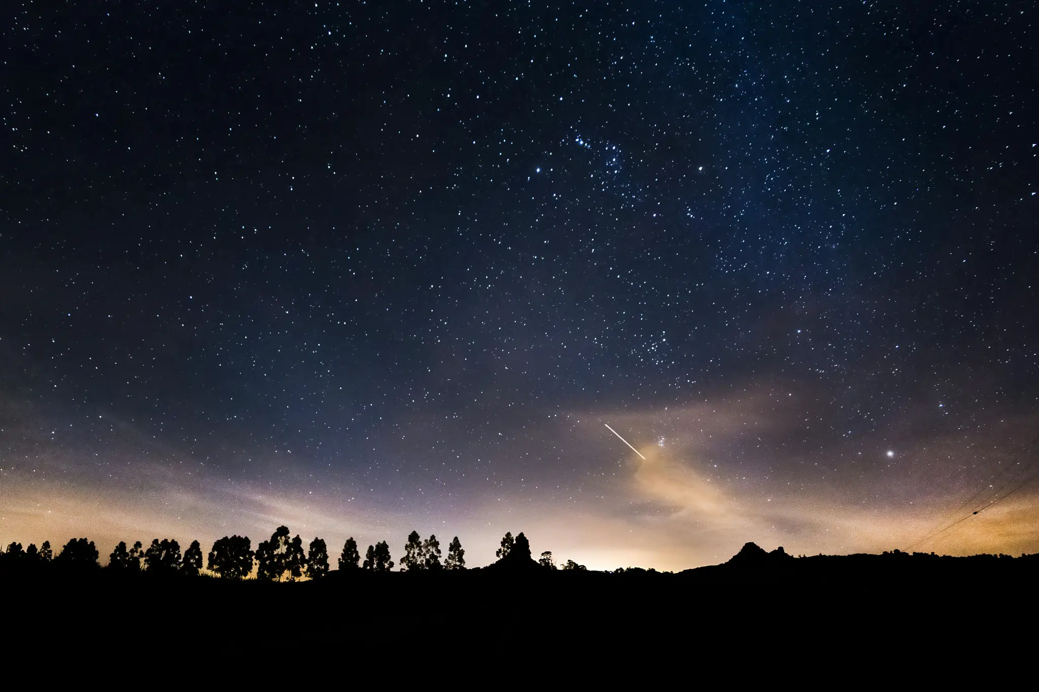 Night sky editorial interlude